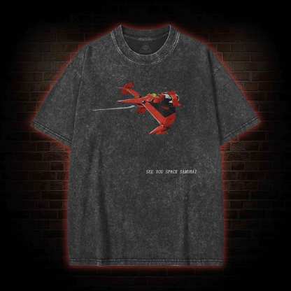See You Space Samurai Washed T-shirt