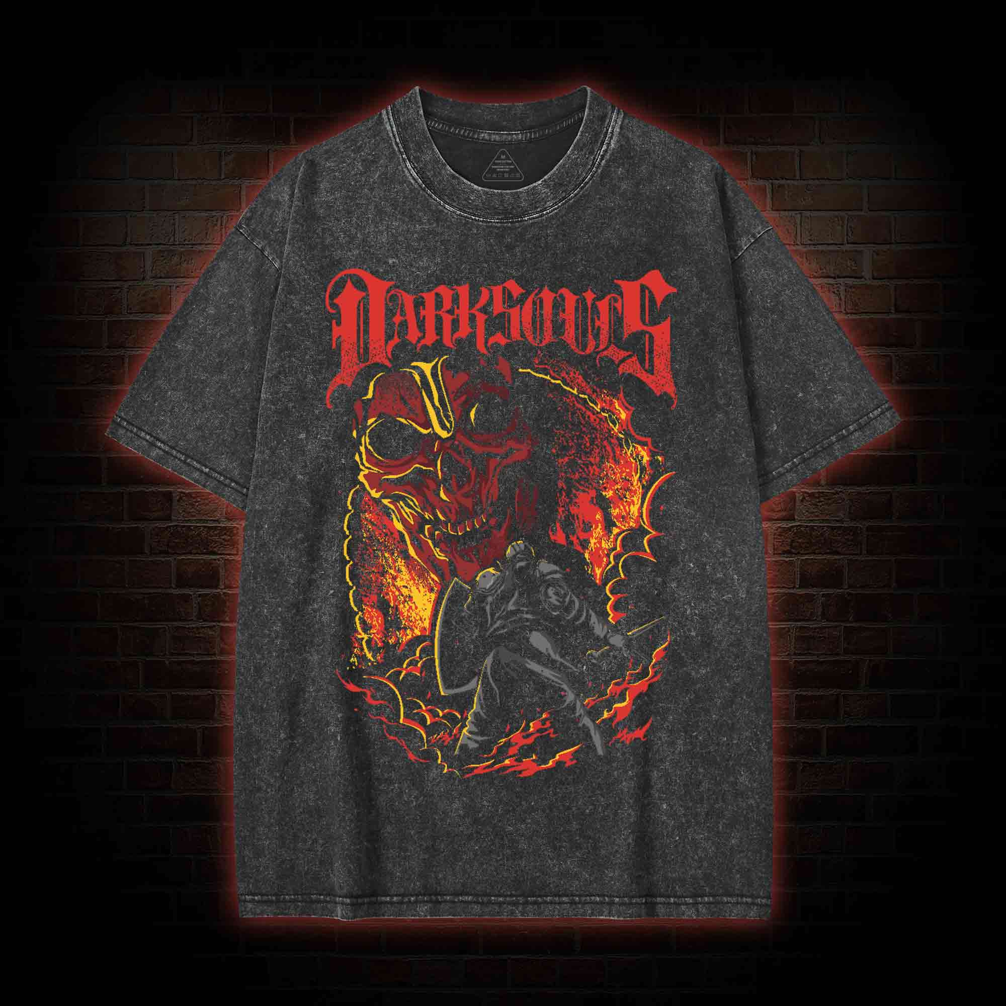 Skull Boss Washed T-shirt