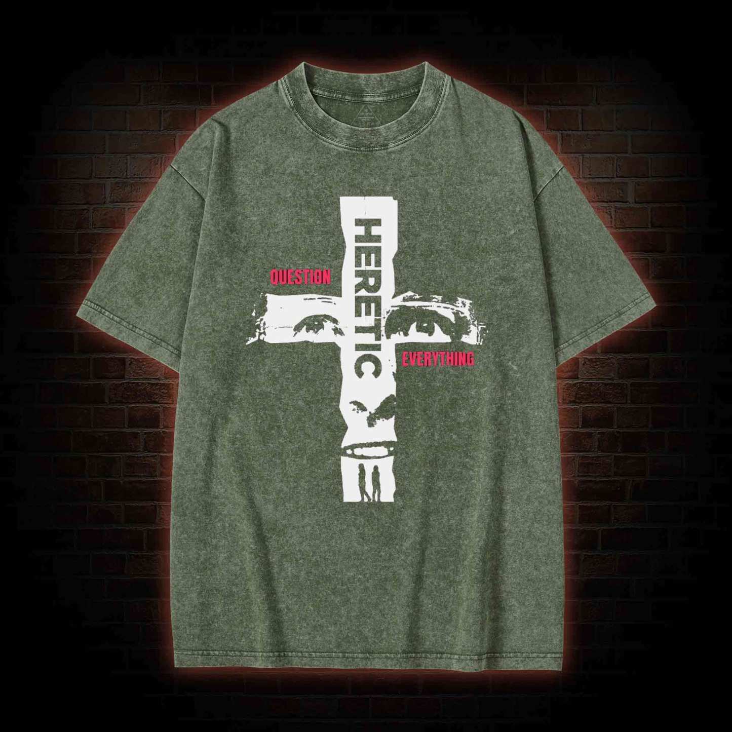 Question Everything Washed T-shirt