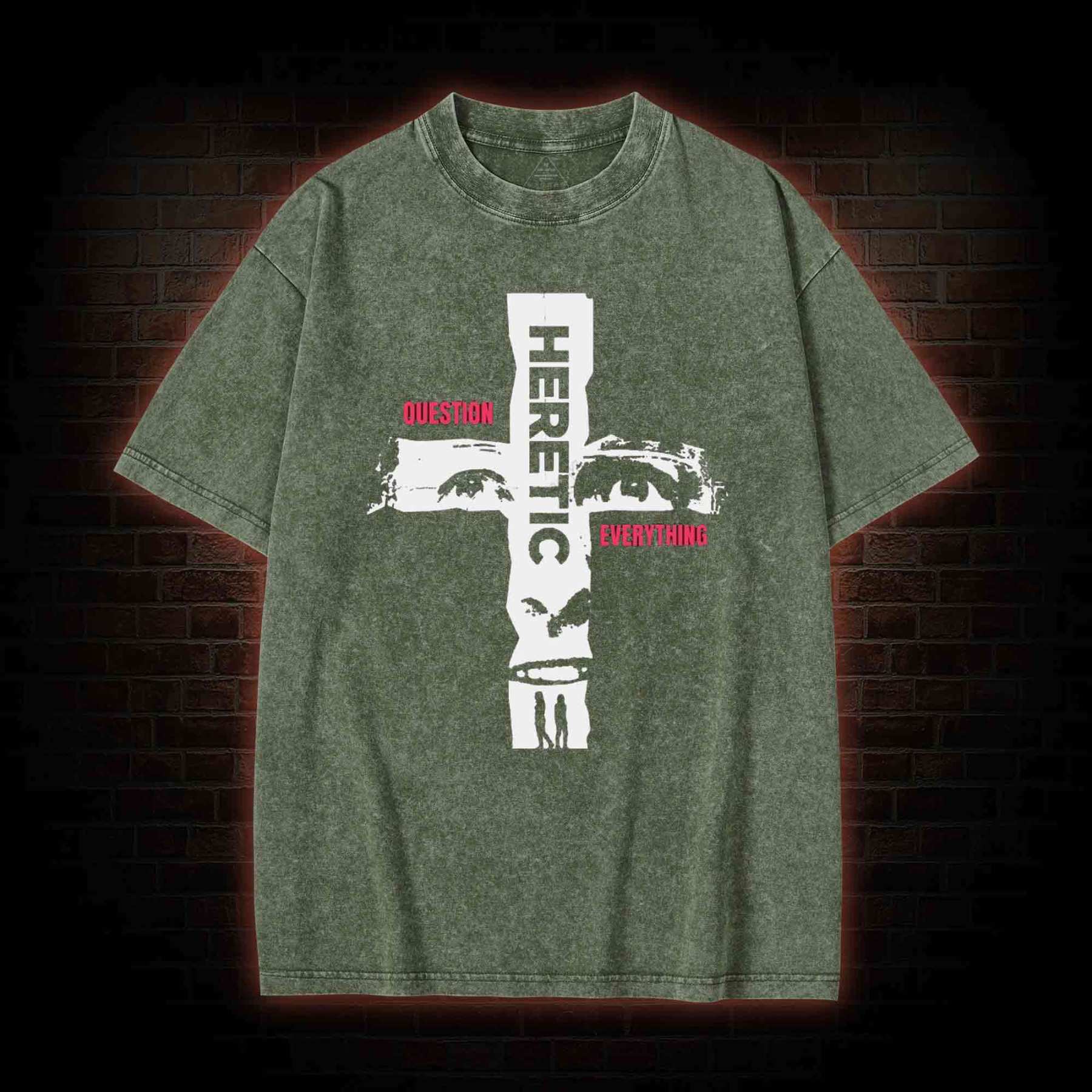 Question Everything Washed T-shirt