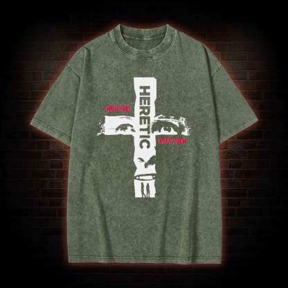 Question Everything Washed T-shirt