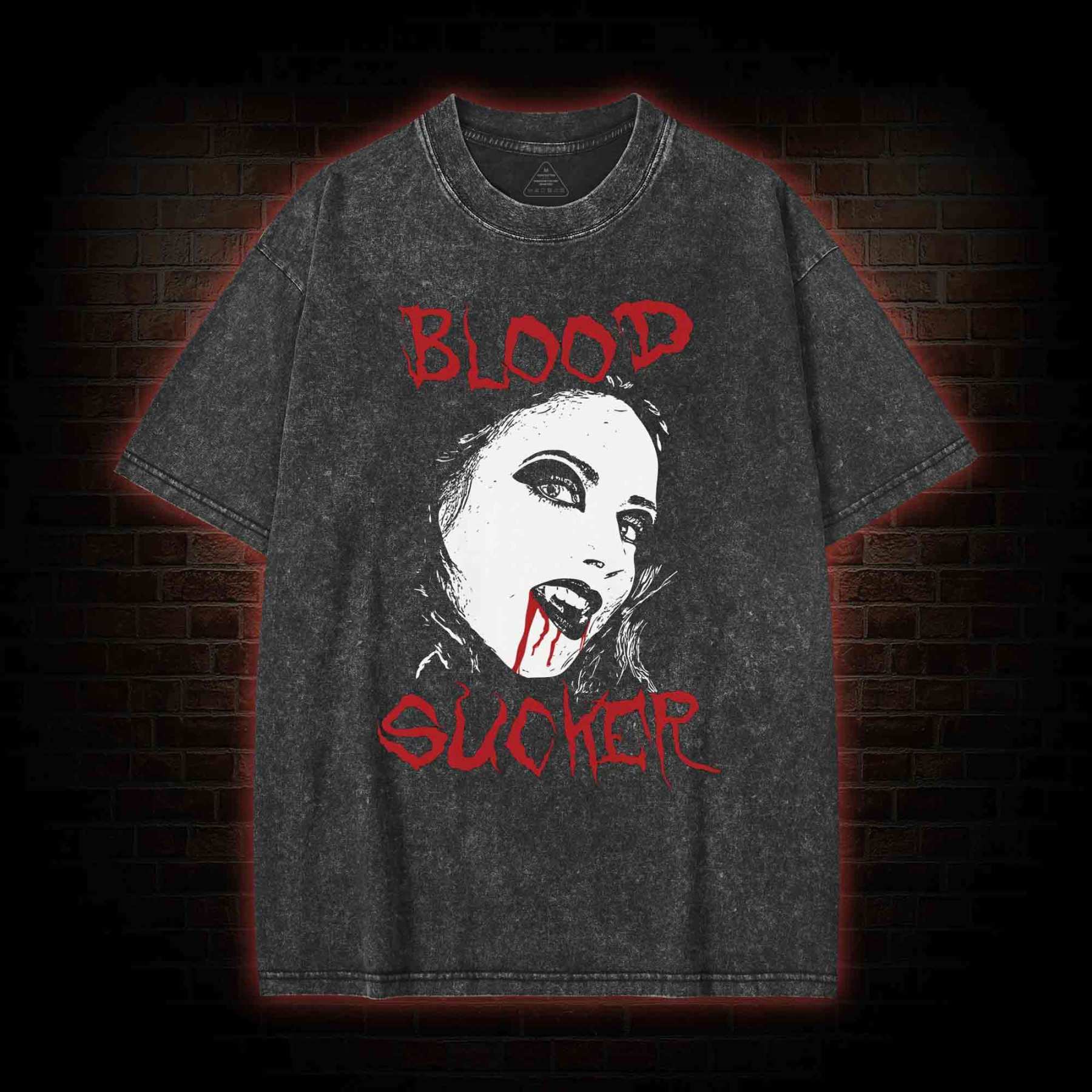 Blood Sucker Washed T-shirt