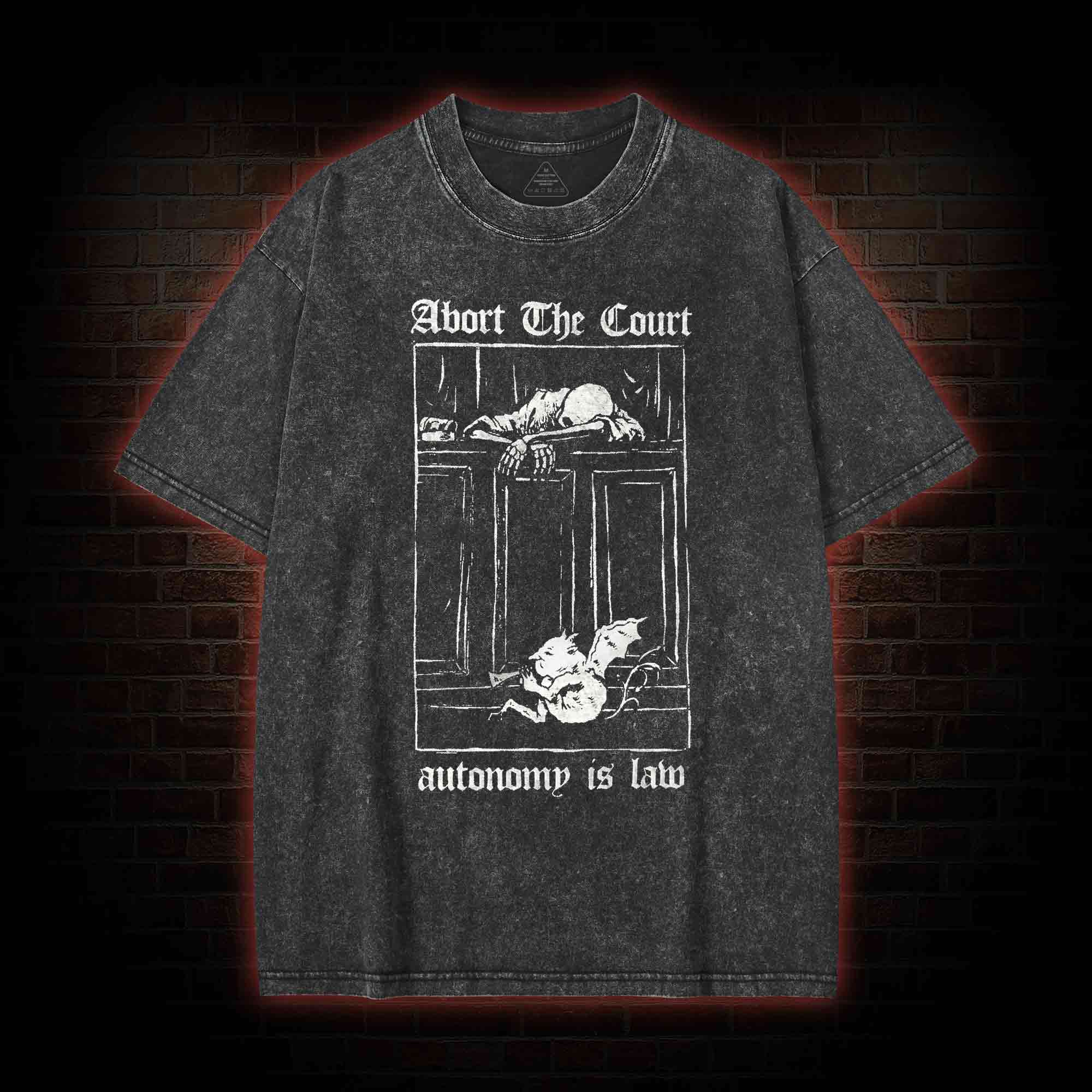 About The Court Washed T-shirt