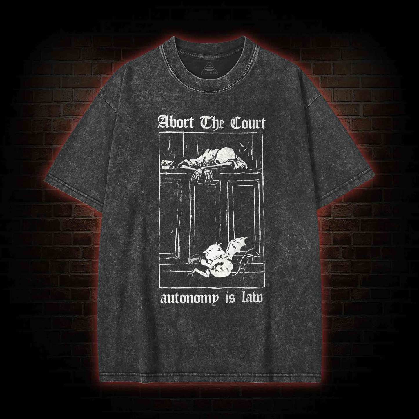 About The Court Washed T-shirt