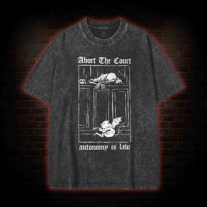 About The Court Washed T-shirt