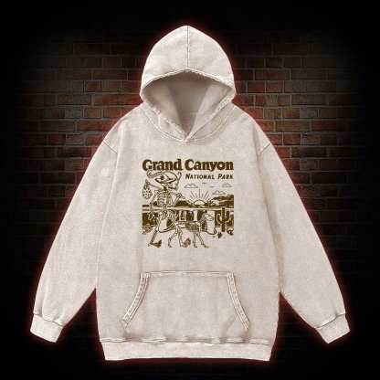 Grand Canyon National Park Washed Hoodie