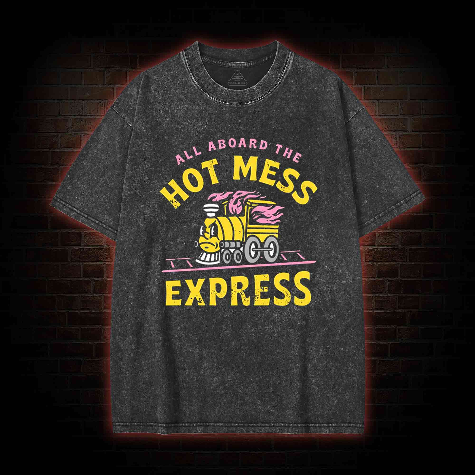 Hot Mess Express Washed T-shirt