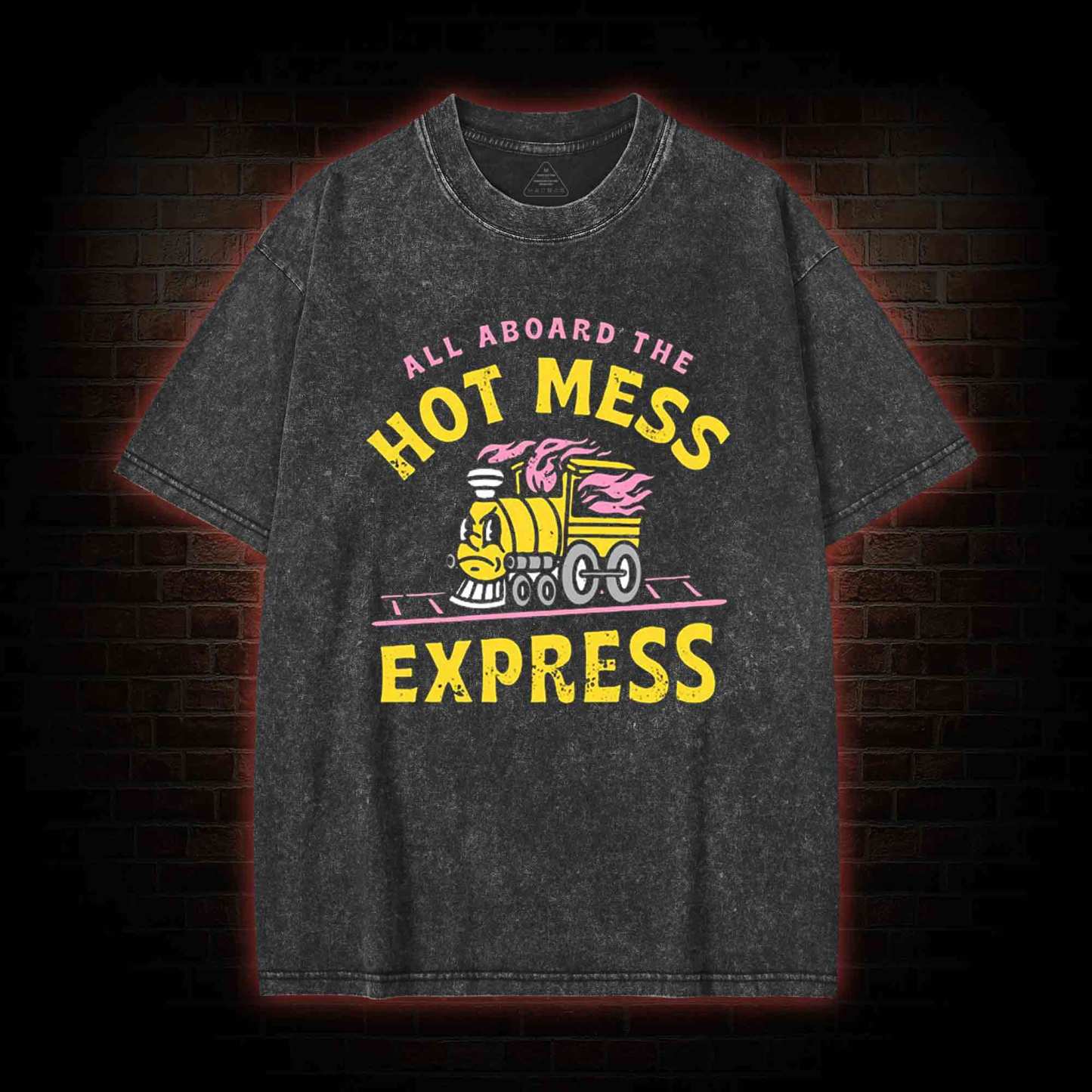 Hot Mess Express Washed T-shirt
