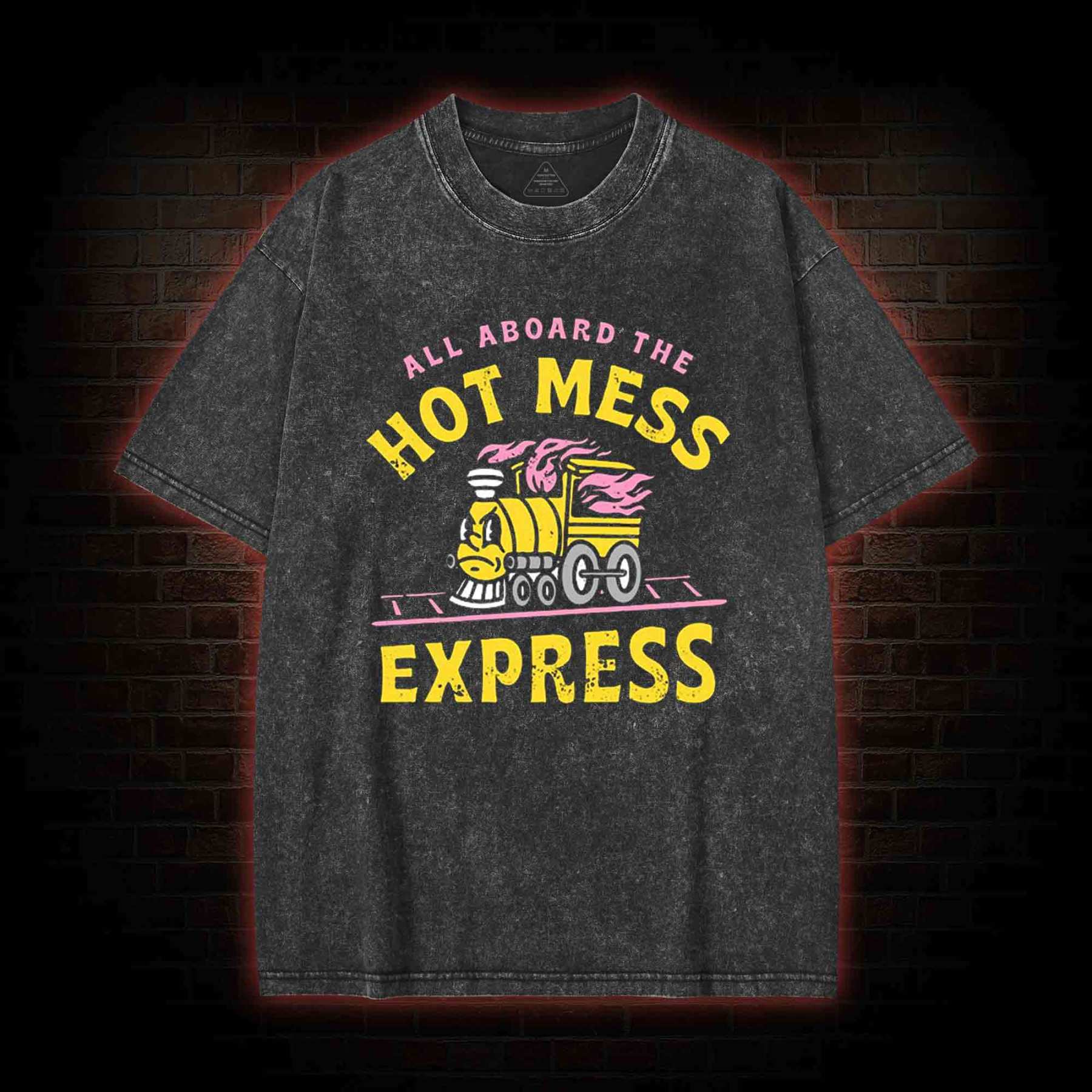 Hot Mess Express Washed T-shirt