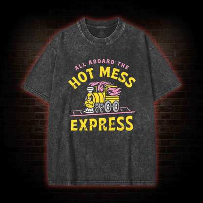 Hot Mess Express Washed T-shirt