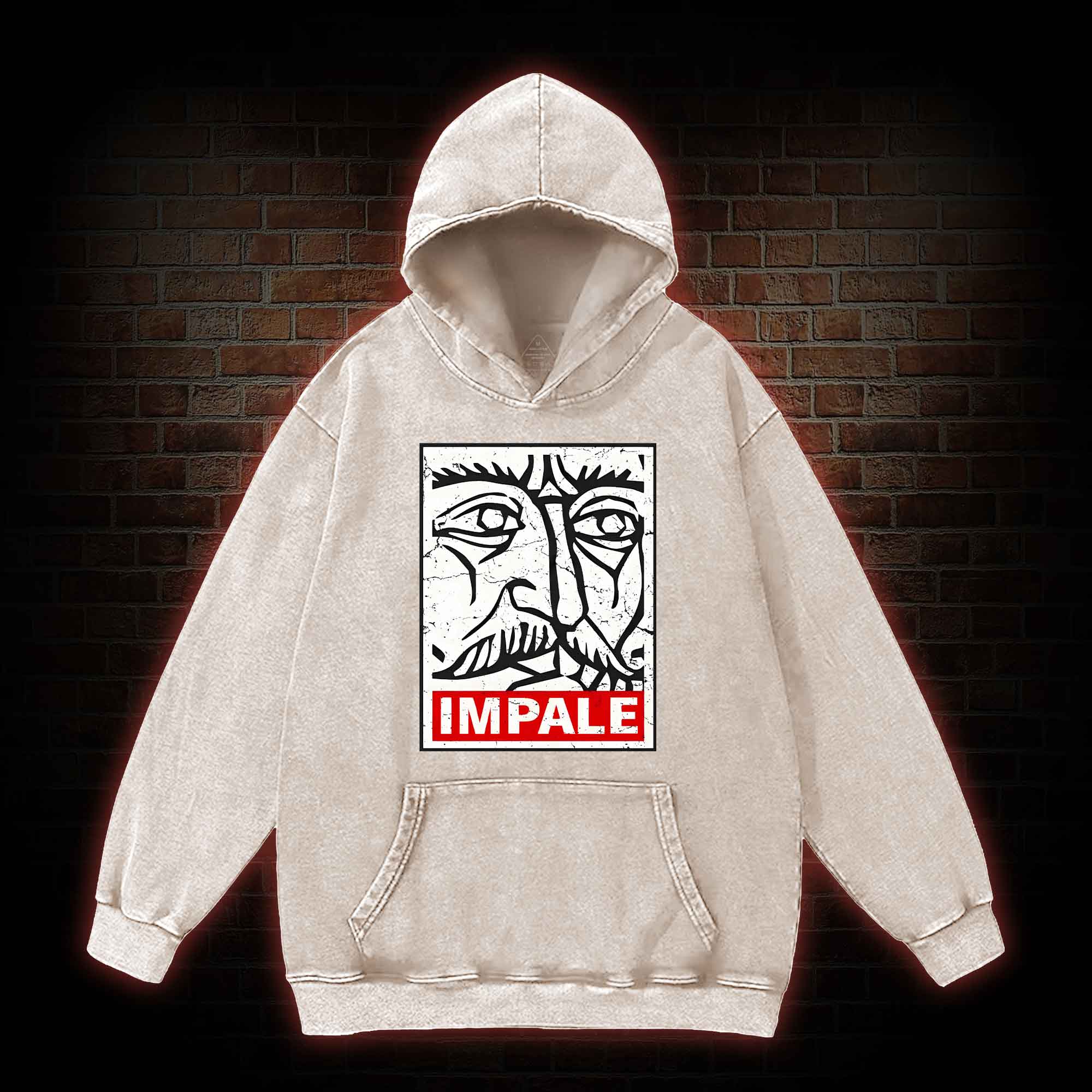 Impale Washed Hoodie
