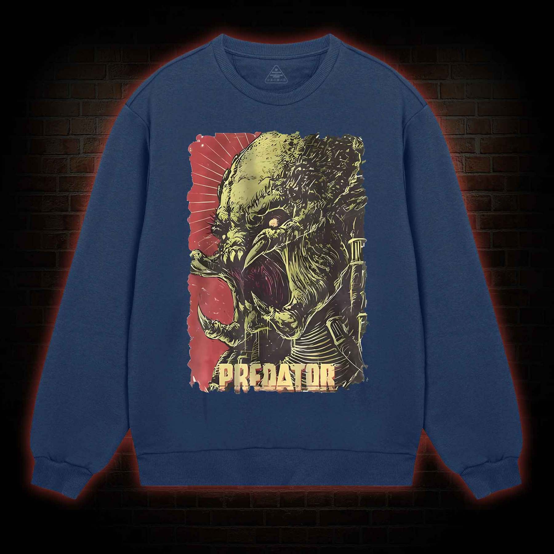 Alien Vs Alien Hunter Vintage Movie Sweatshirt