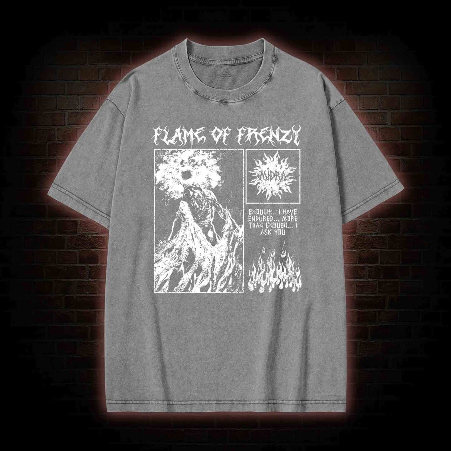 I Ask You Forgive Me Washed T-shirt