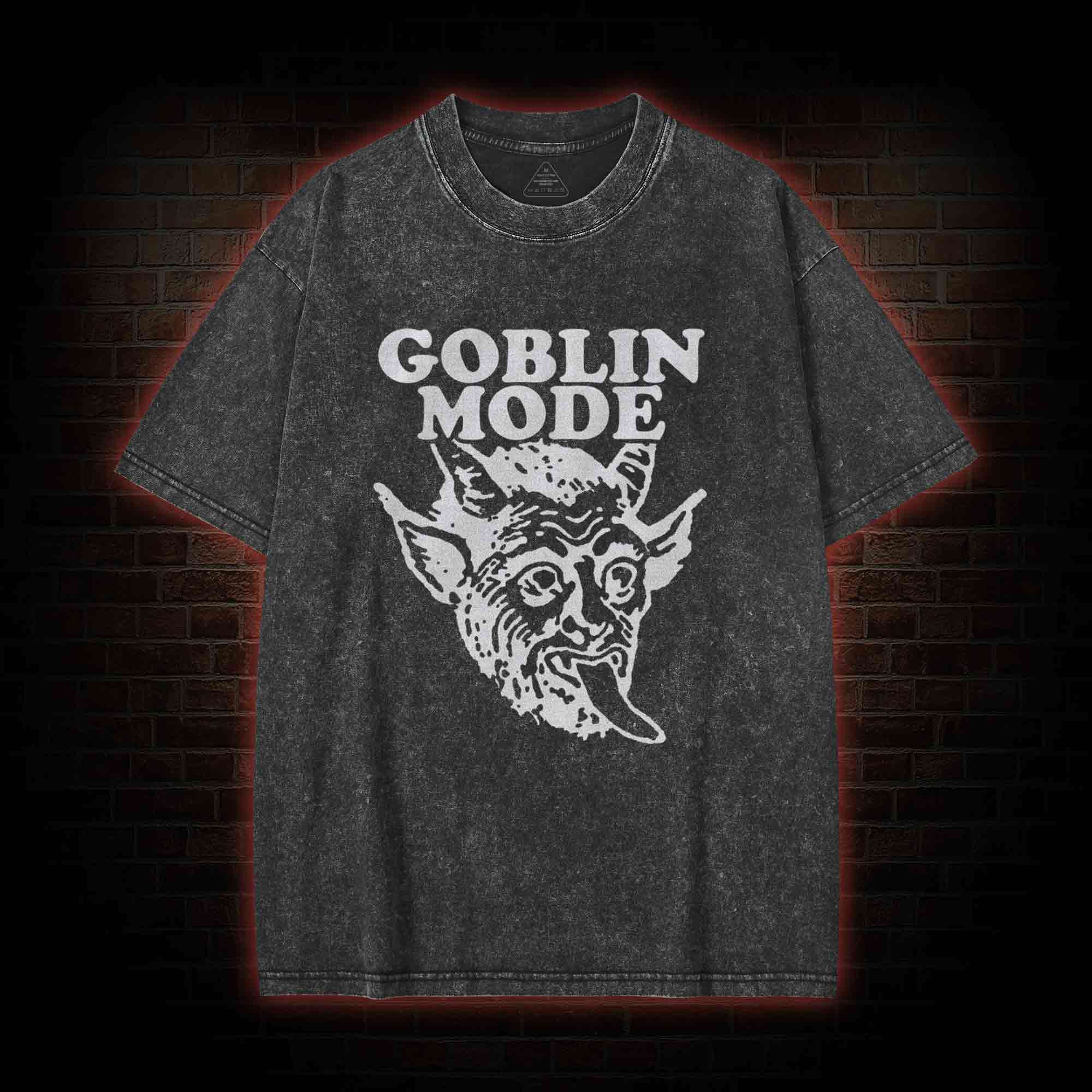 Goblin Mode Washed T-shirt