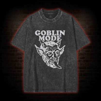 Goblin Mode Washed T-shirt