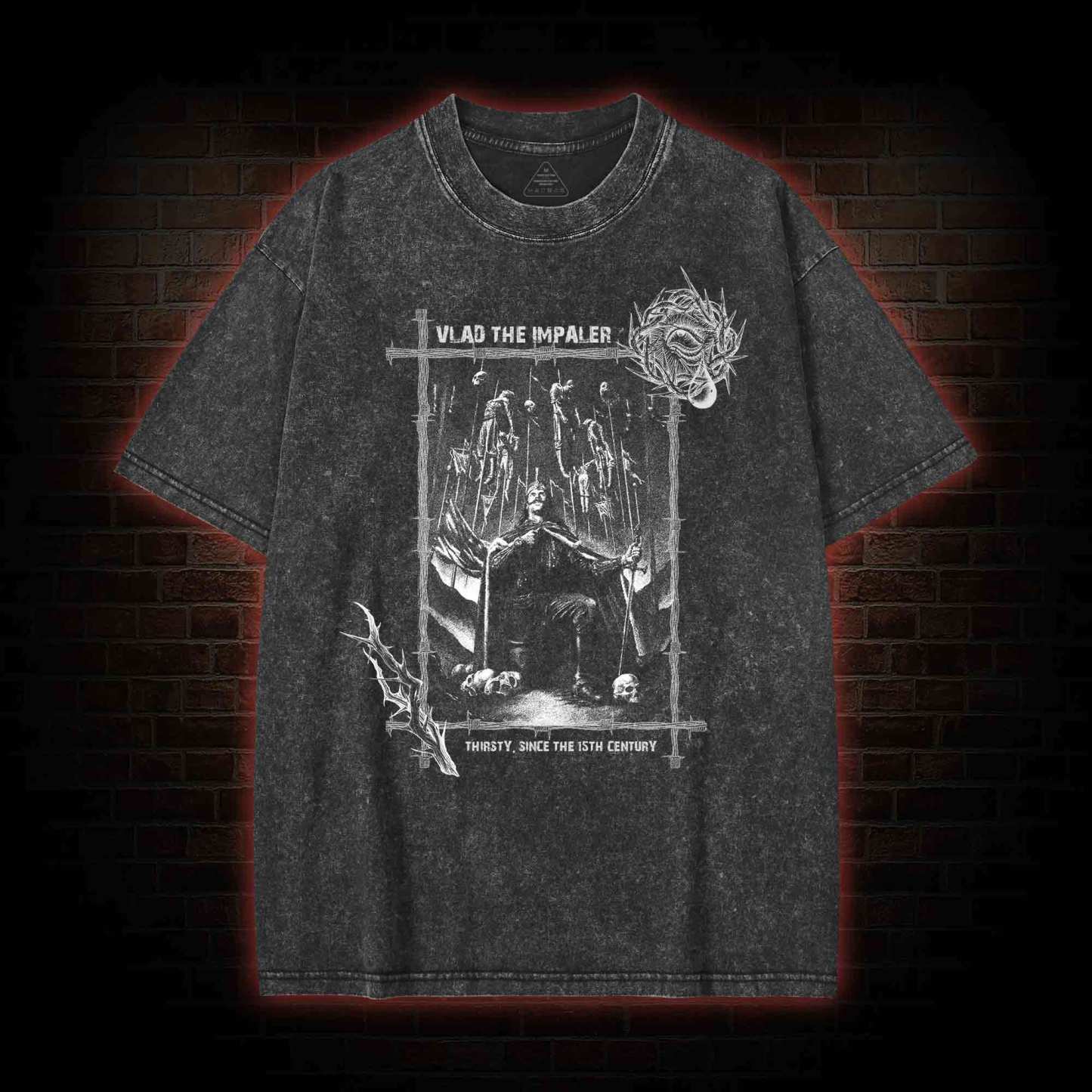 Vlad the Impaler Washed T-shirt