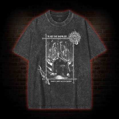 Vlad the Impaler Washed T-shirt