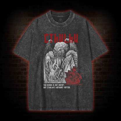 Call of Cthulhu Washed T-shirt