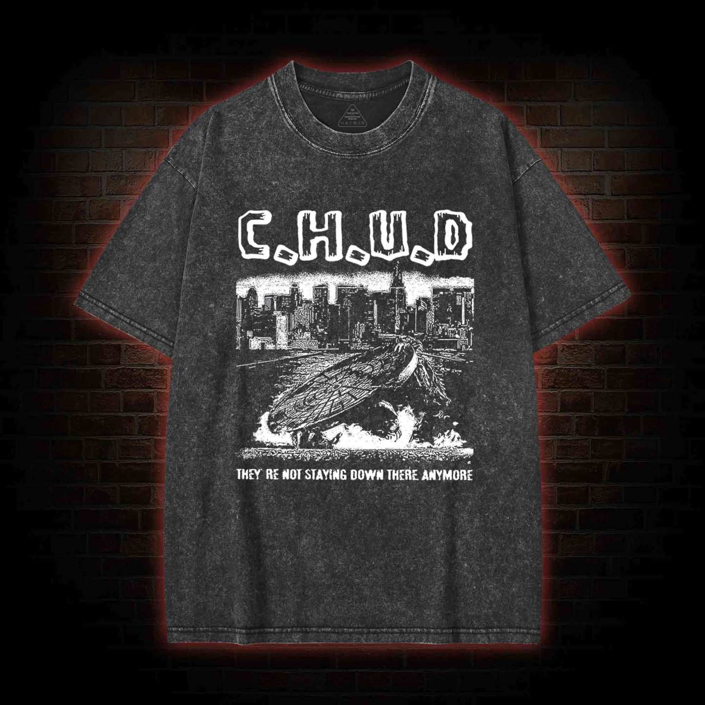 Mine's Got a Flamethrower Washed T-shirt