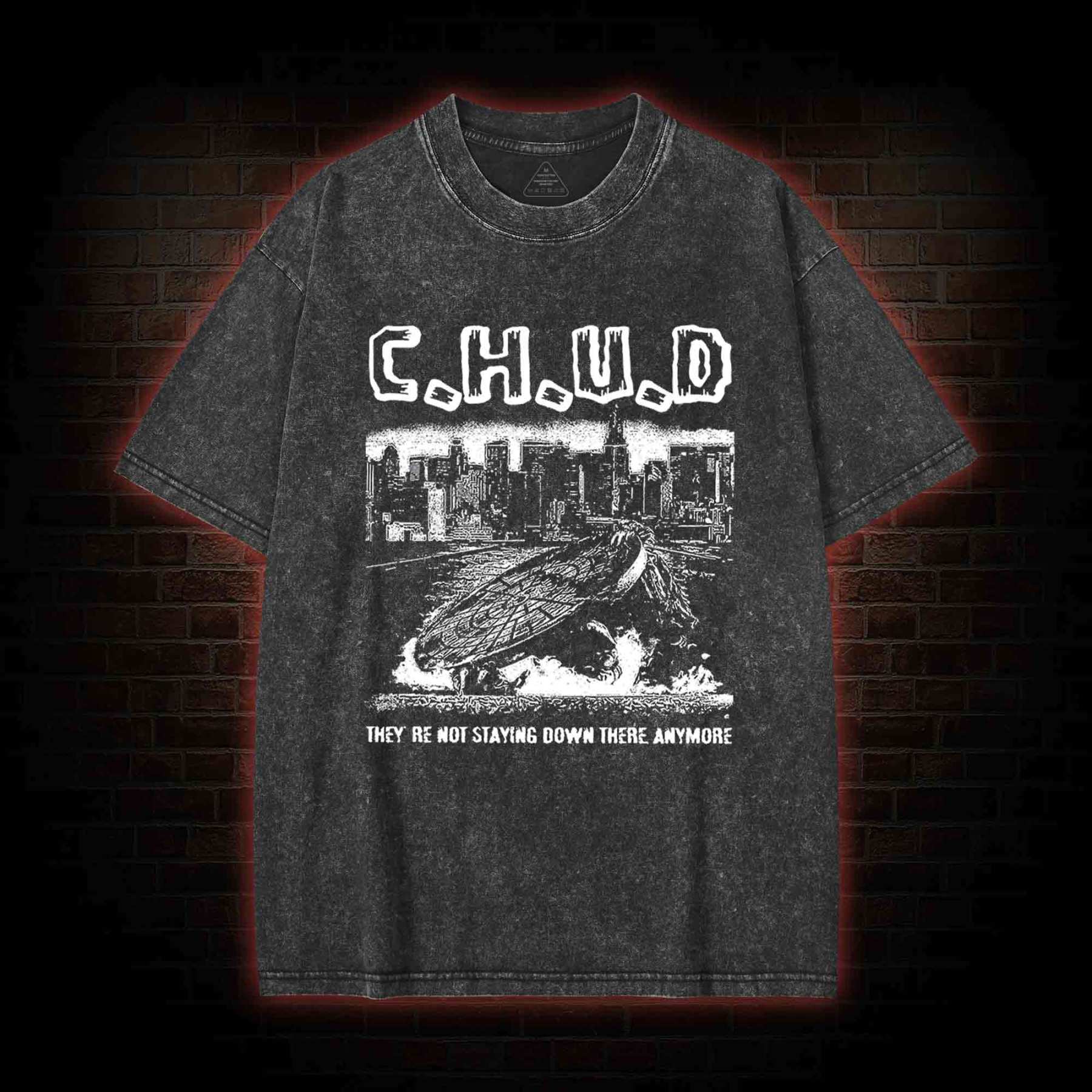 Mine's Got a Flamethrower Washed T-shirt