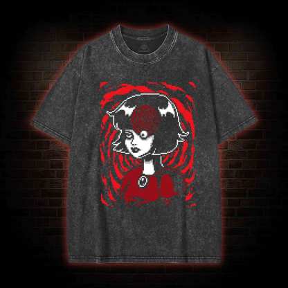 Spiral Curse Washed T-shirt