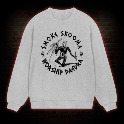 Smoke Skooma Worship Daedra Sweatshirt