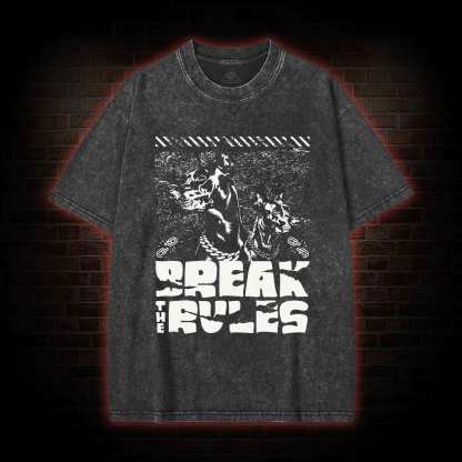 Break the Rules Washed T-shirt