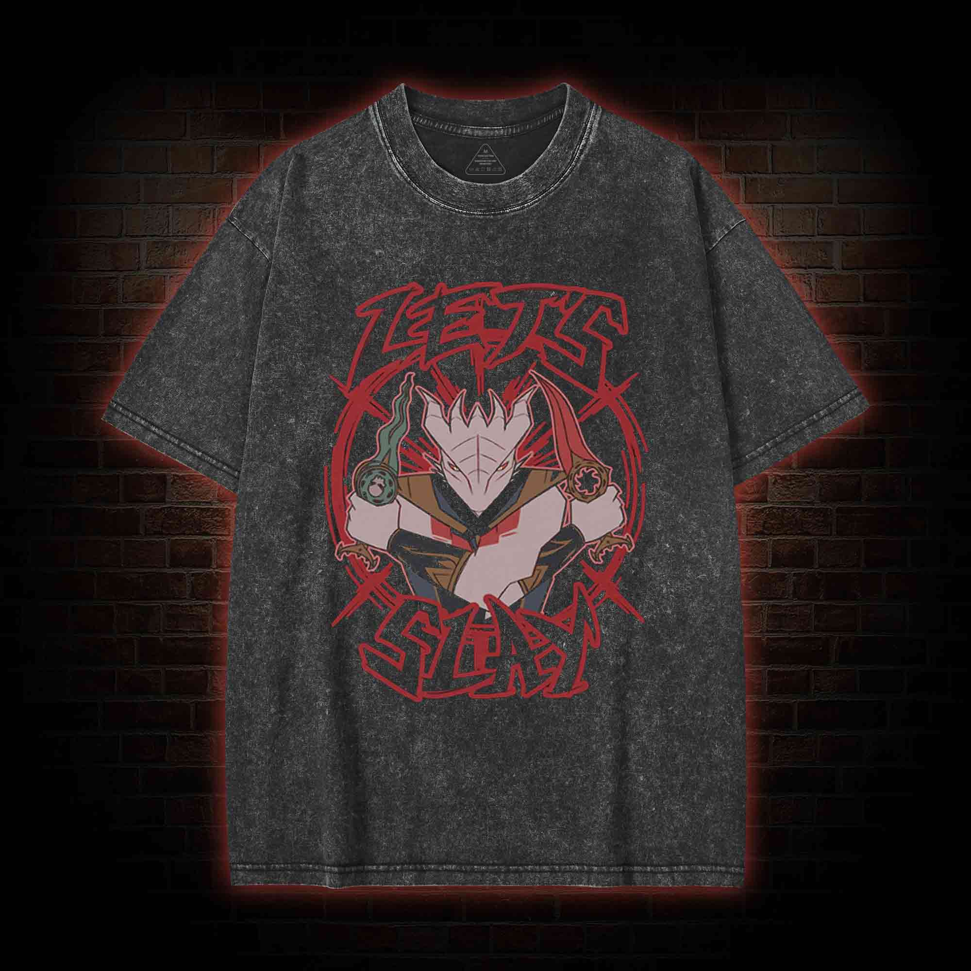 Let's Slay Washed T-shirt