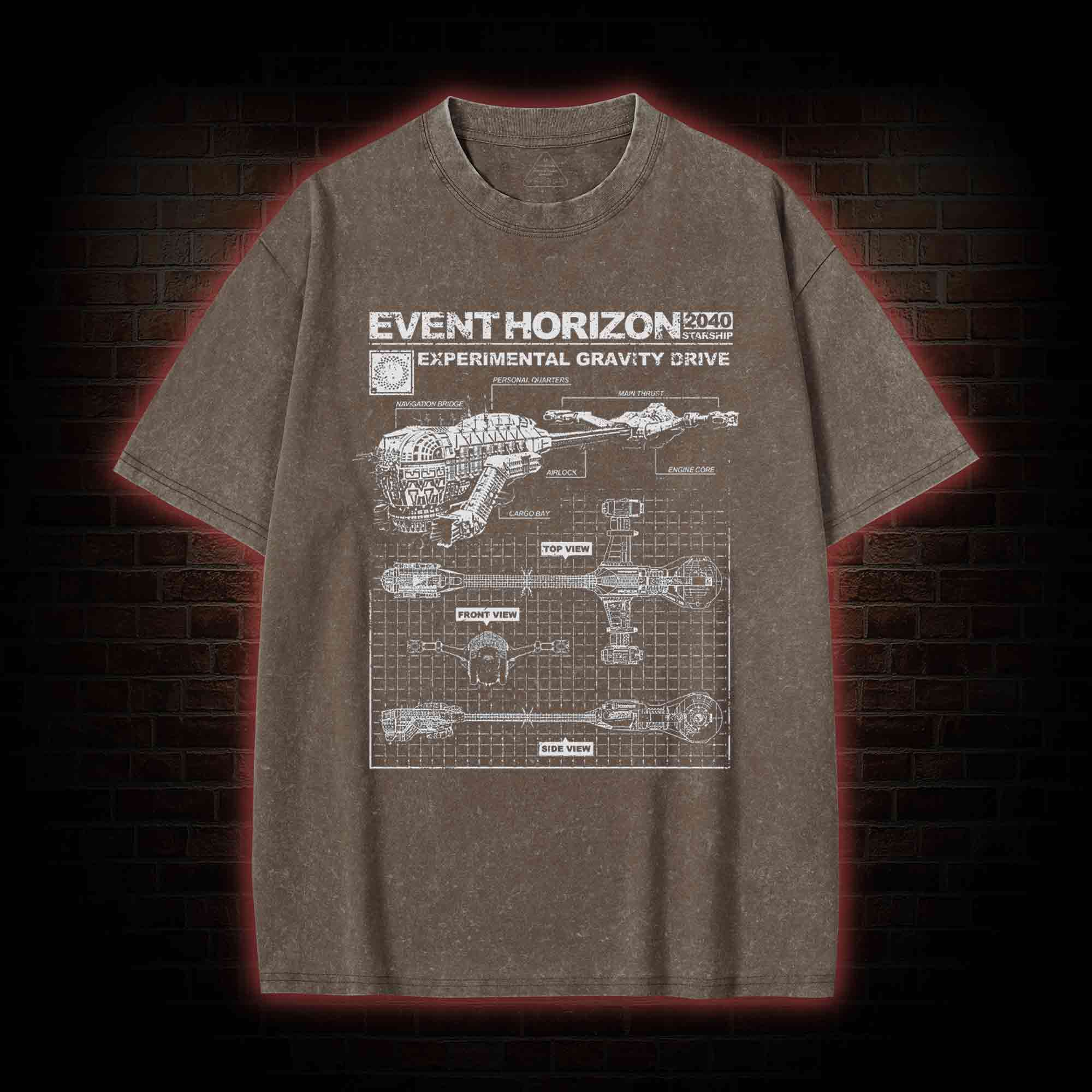 Save Yourself From Hell Washed T-shirt