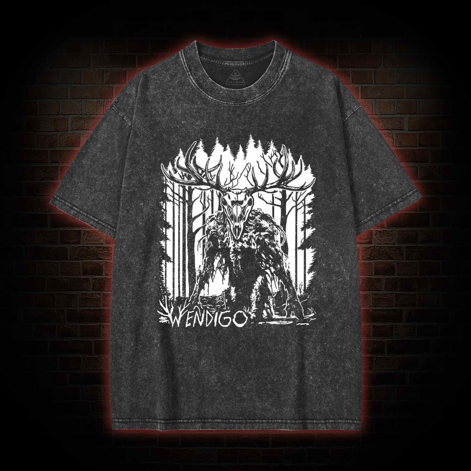 Wendigo Occult Washed T-shirt