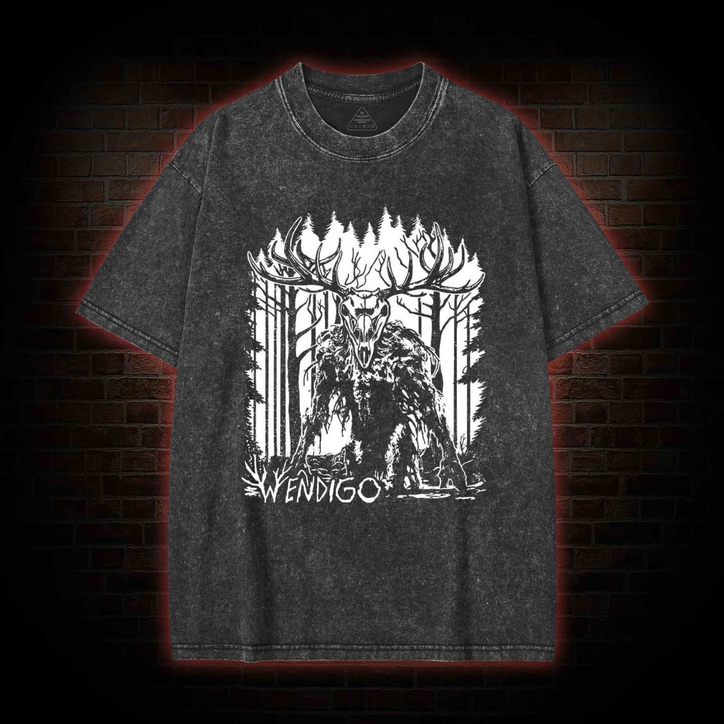 Wendigo Occult Washed T-shirt