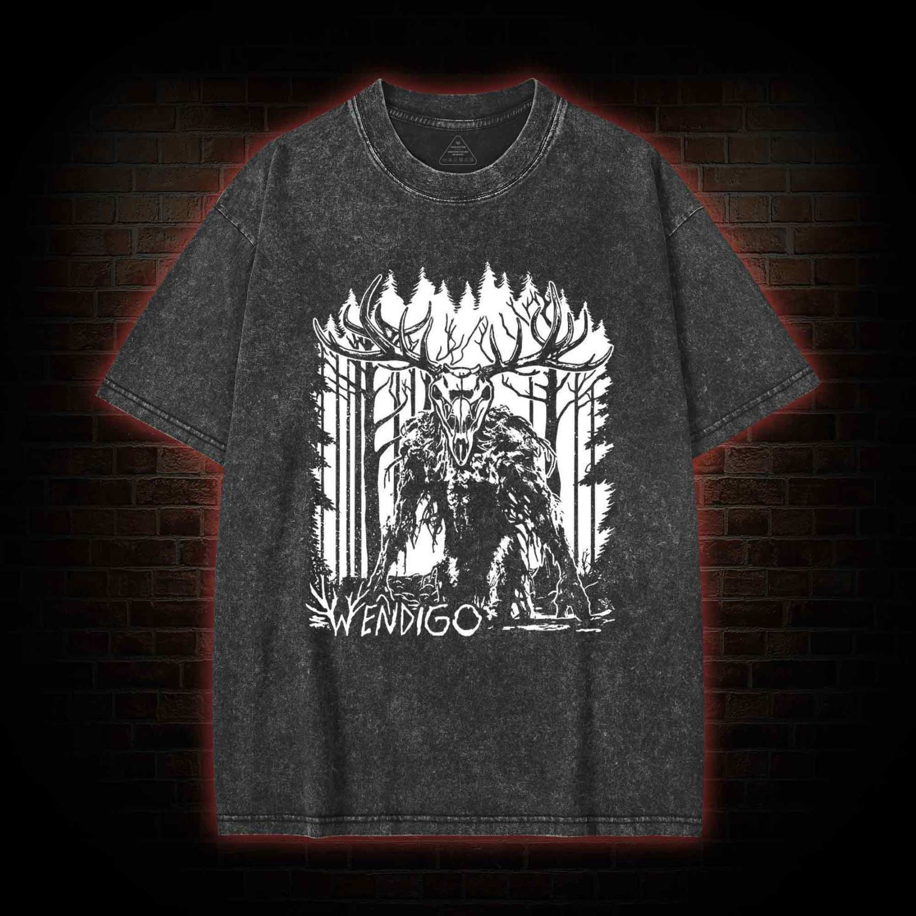 Wendigo Occult Washed T-shirt