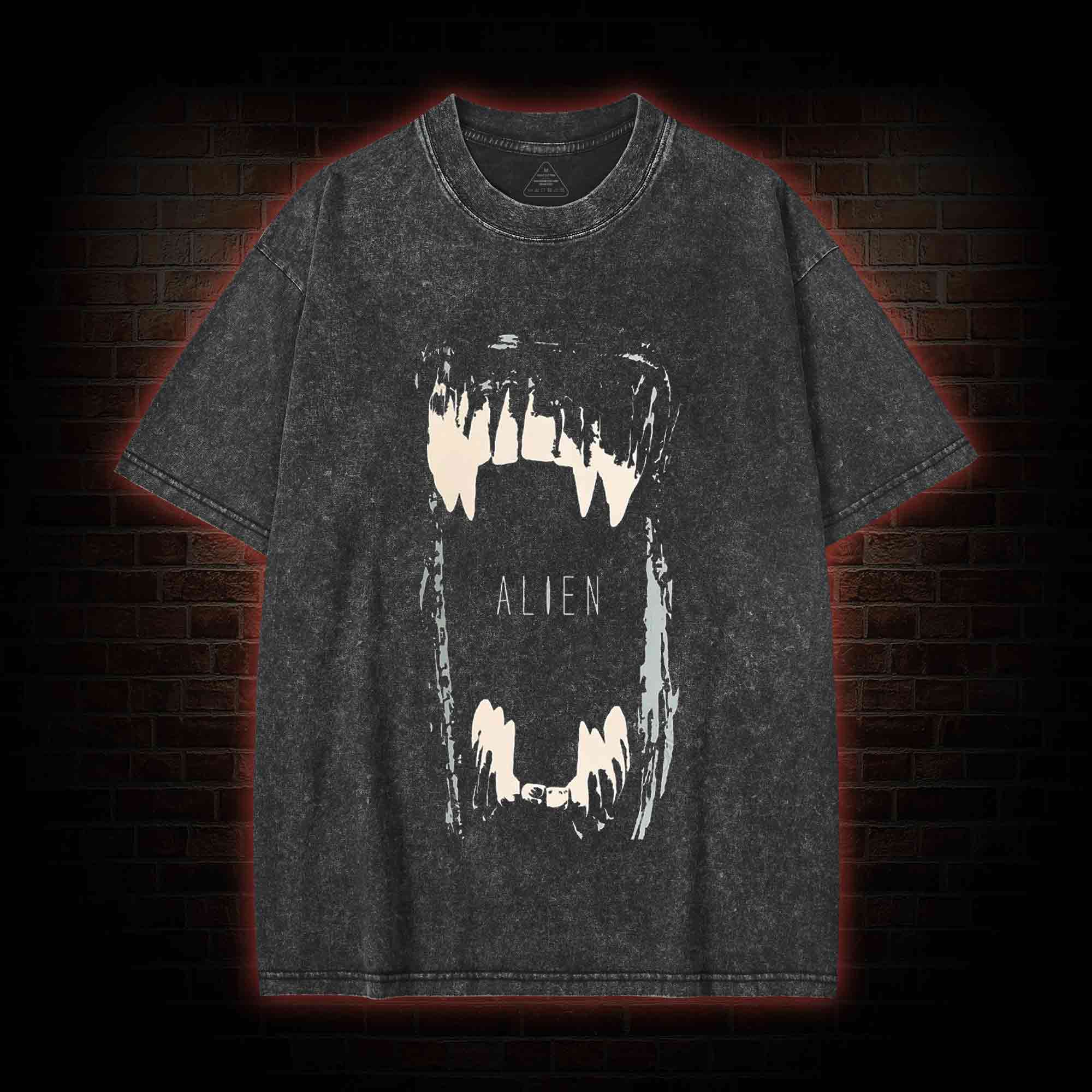 Alien Horror Washed T-shirt