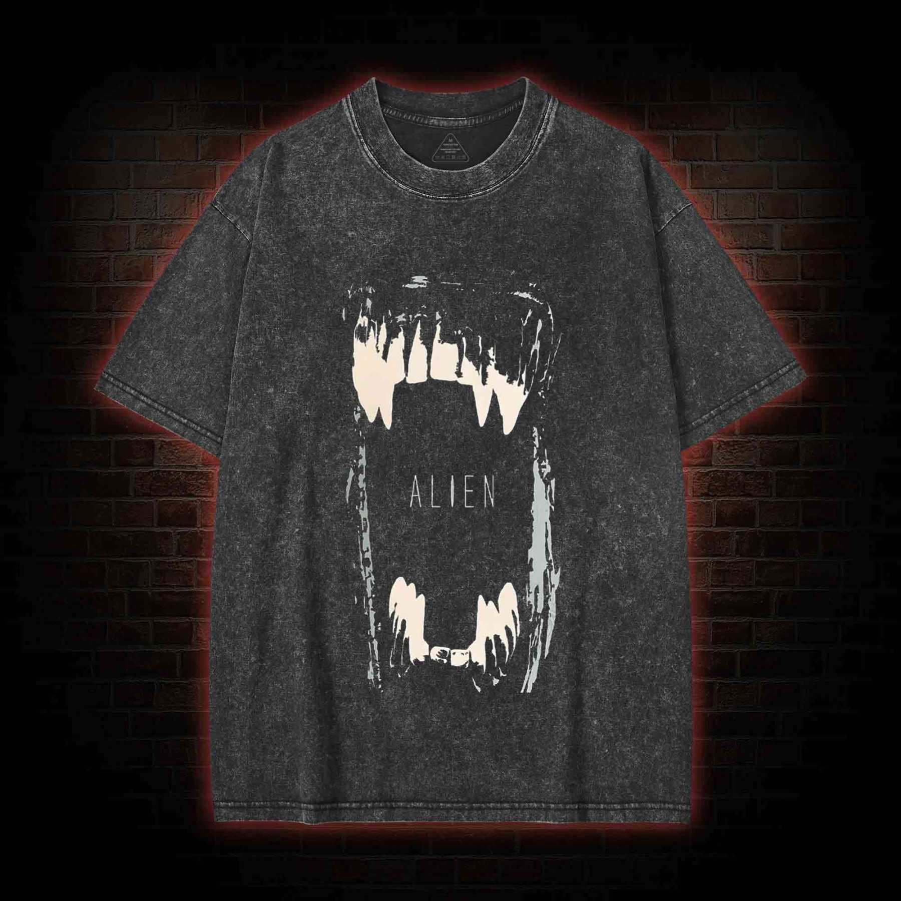 Alien Horror Washed T-shirt