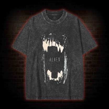 Alien Horror Washed T-shirt