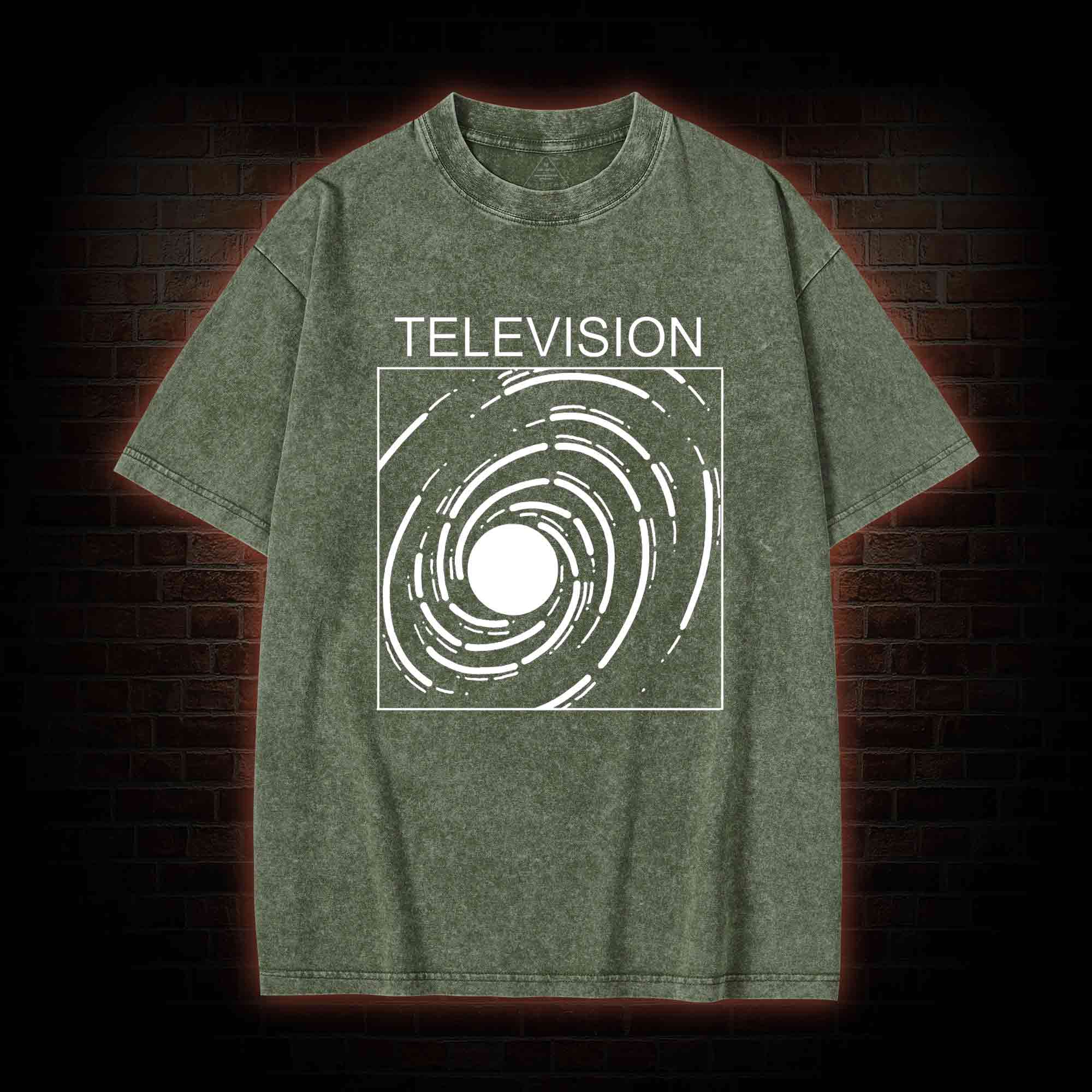 Television Washed T-shirt