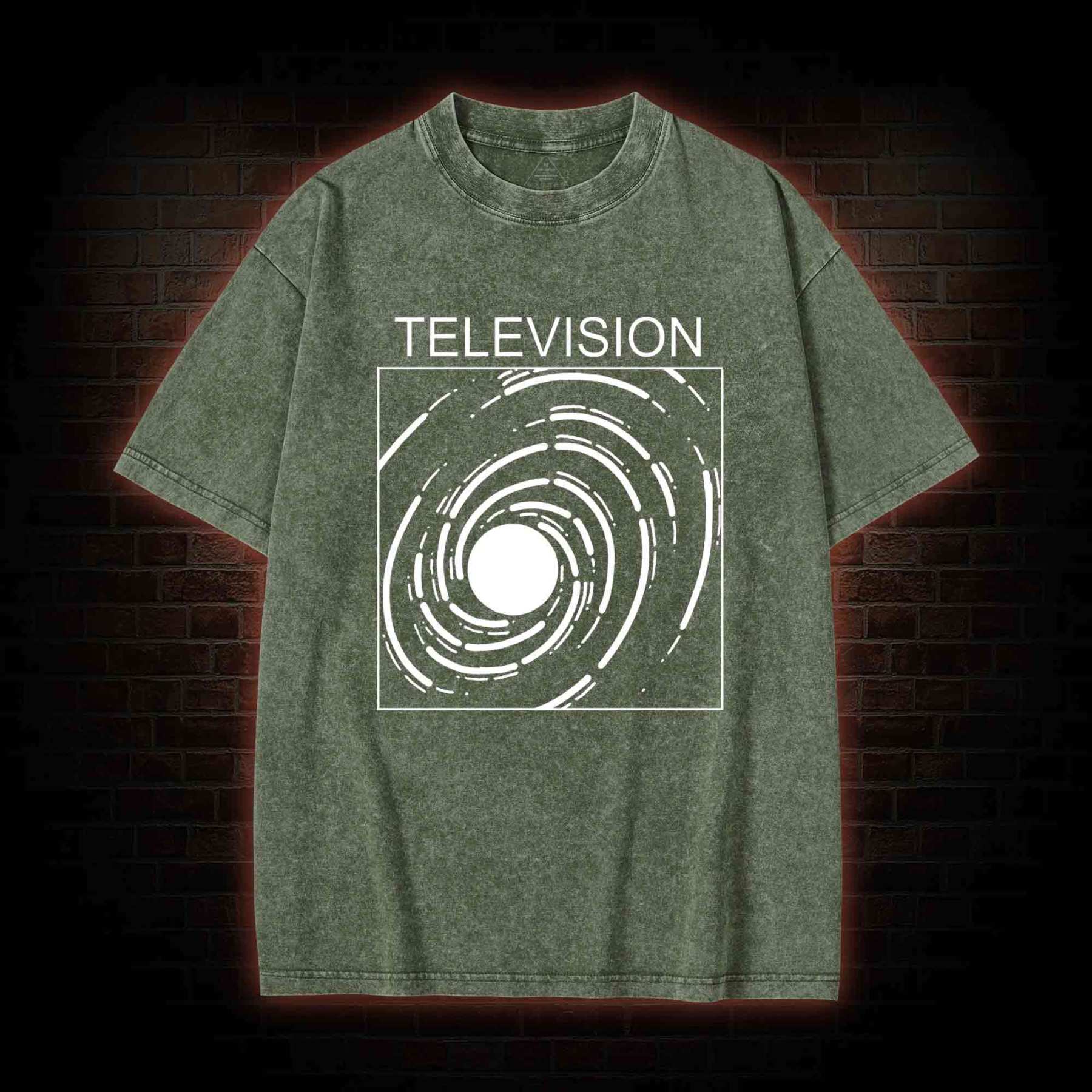 Television Washed T-shirt