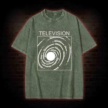Television Washed T-shirt