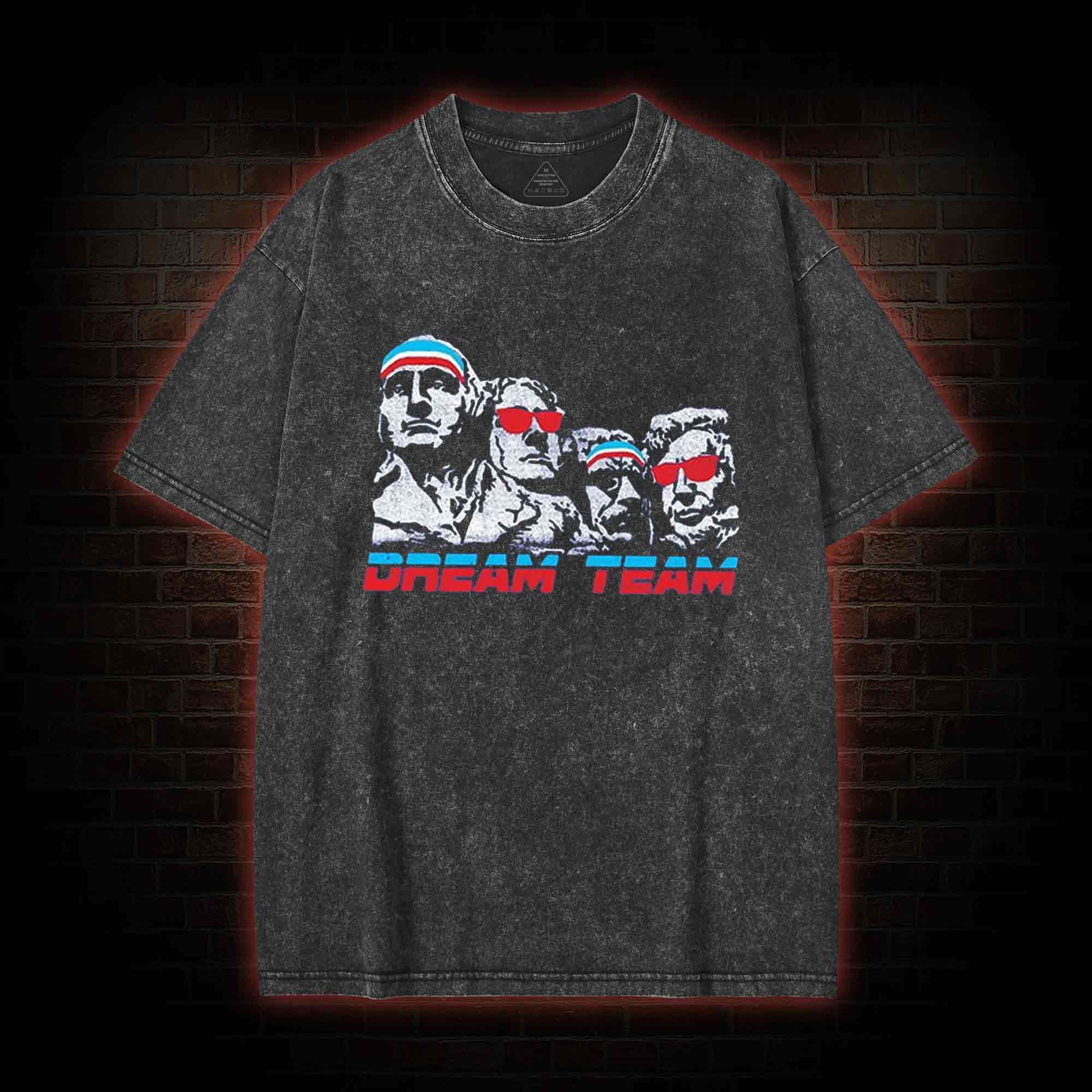 Dream Team Rushmore Washed T-shirt