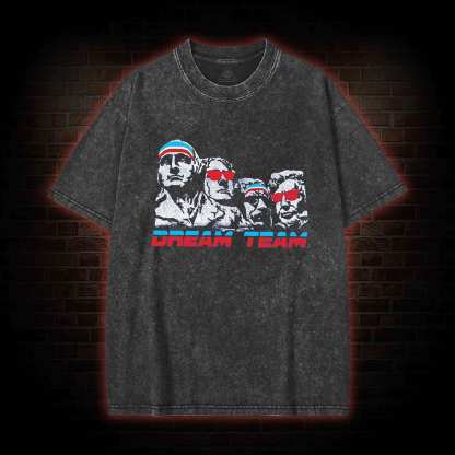 Dream Team Rushmore Washed T-shirt