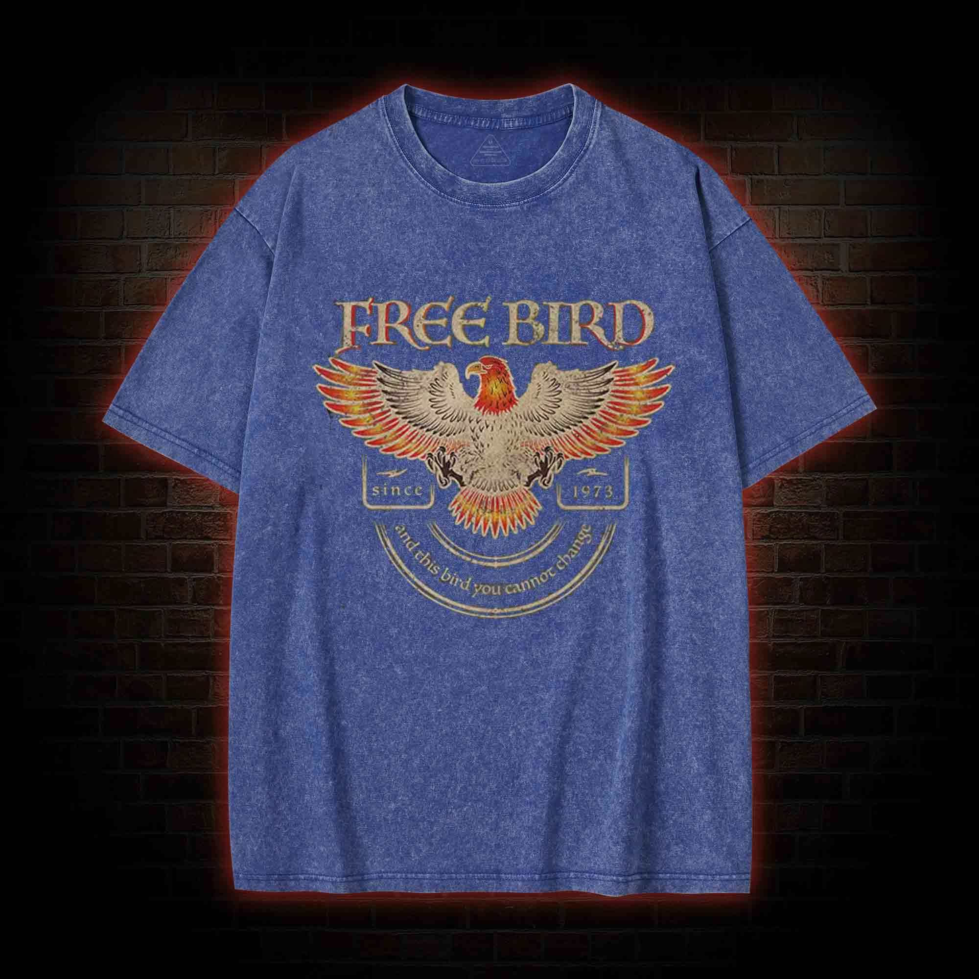 Free Bird Washed T-shirt