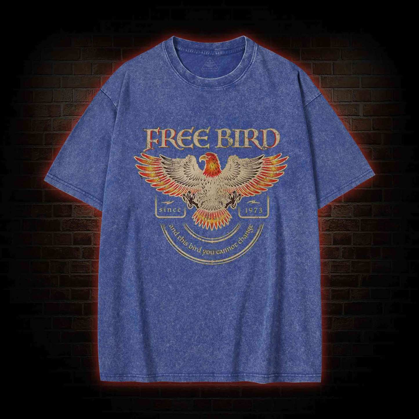 Free Bird Washed T-shirt