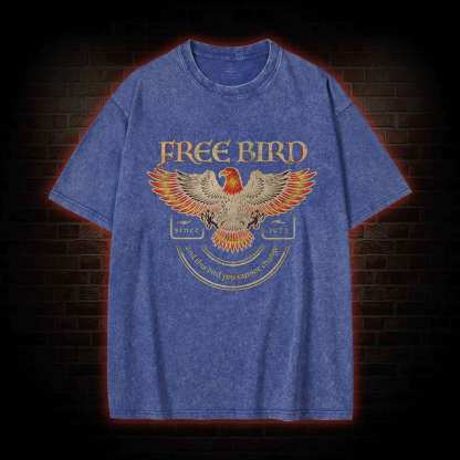 Free Bird Washed T-shirt