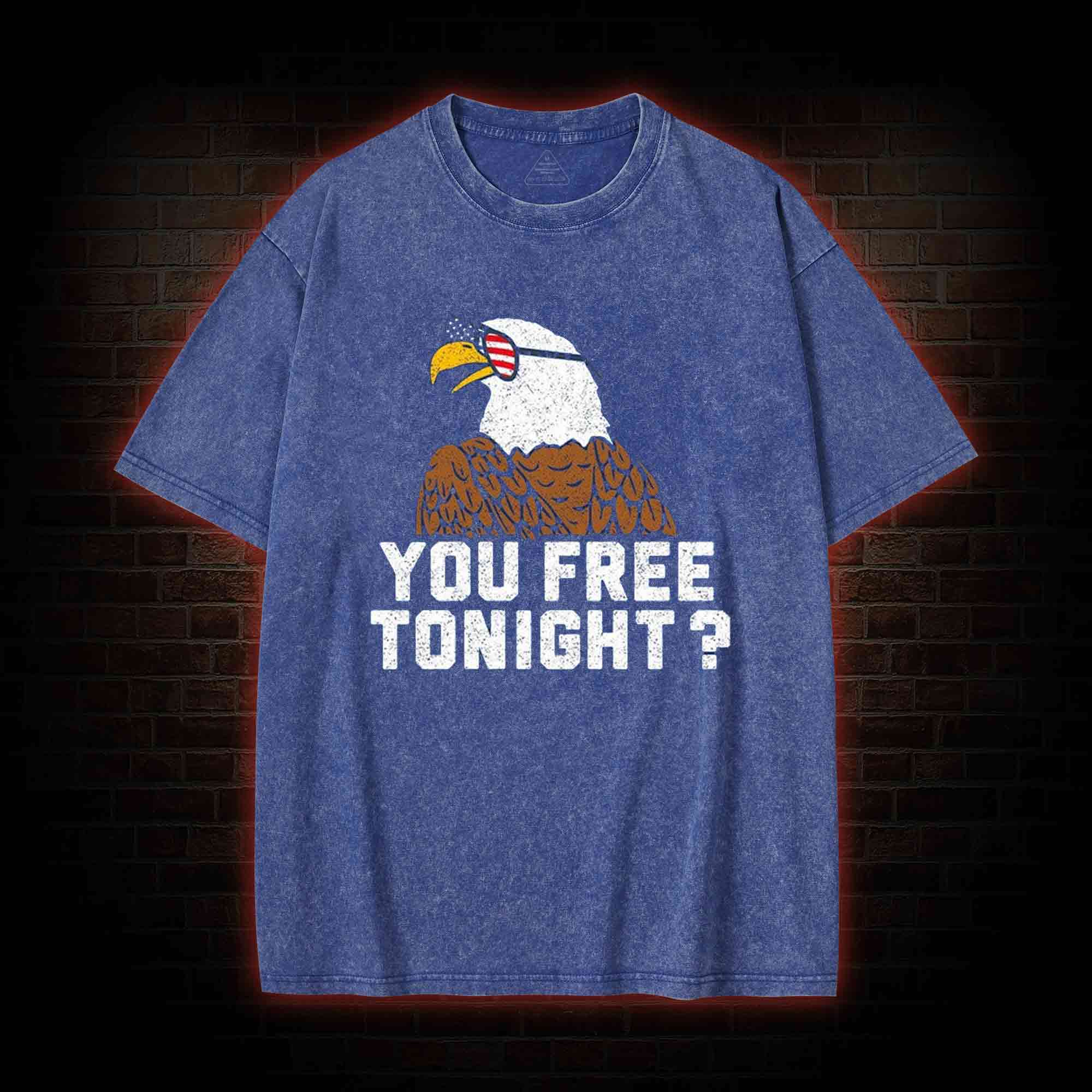 You Free Tonight Washed T-shirt