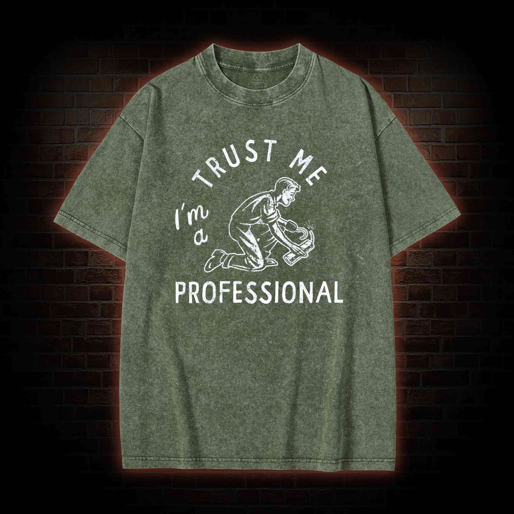 I'm a Professional Washed T-shirt