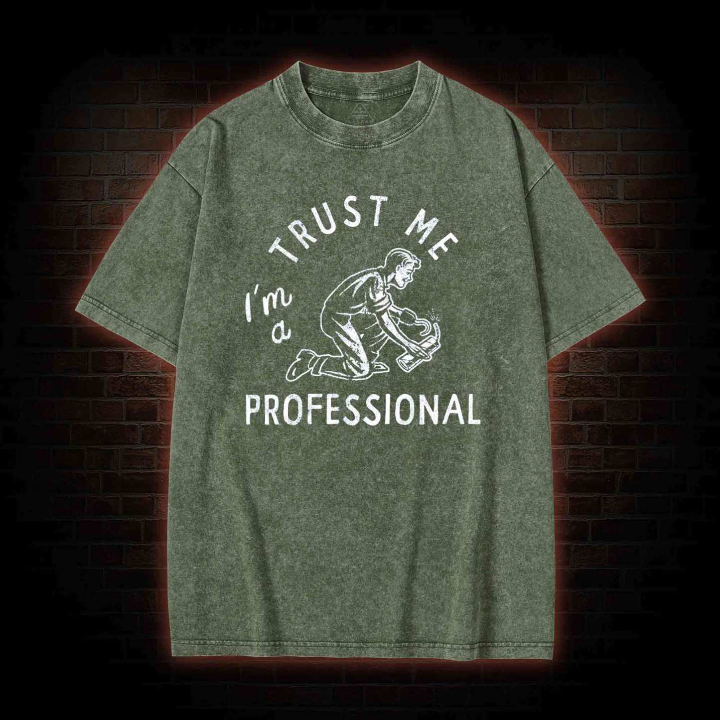 I'm a Professional Washed T-shirt
