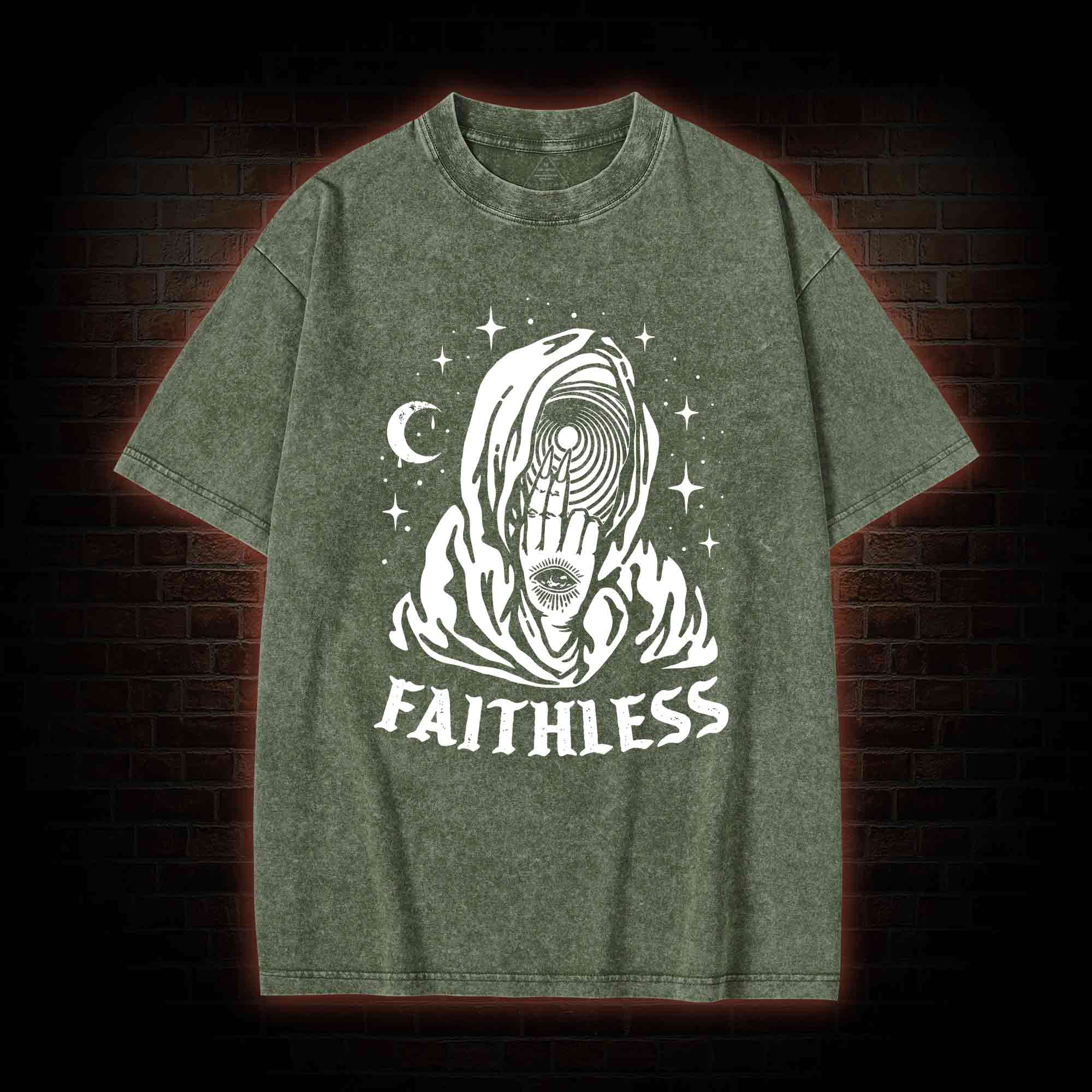 Faithless Washed T-shirt