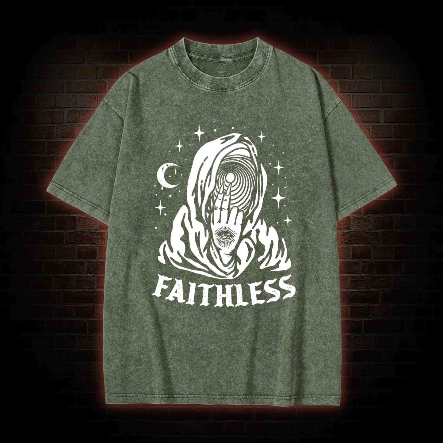Faithless Washed T-shirt