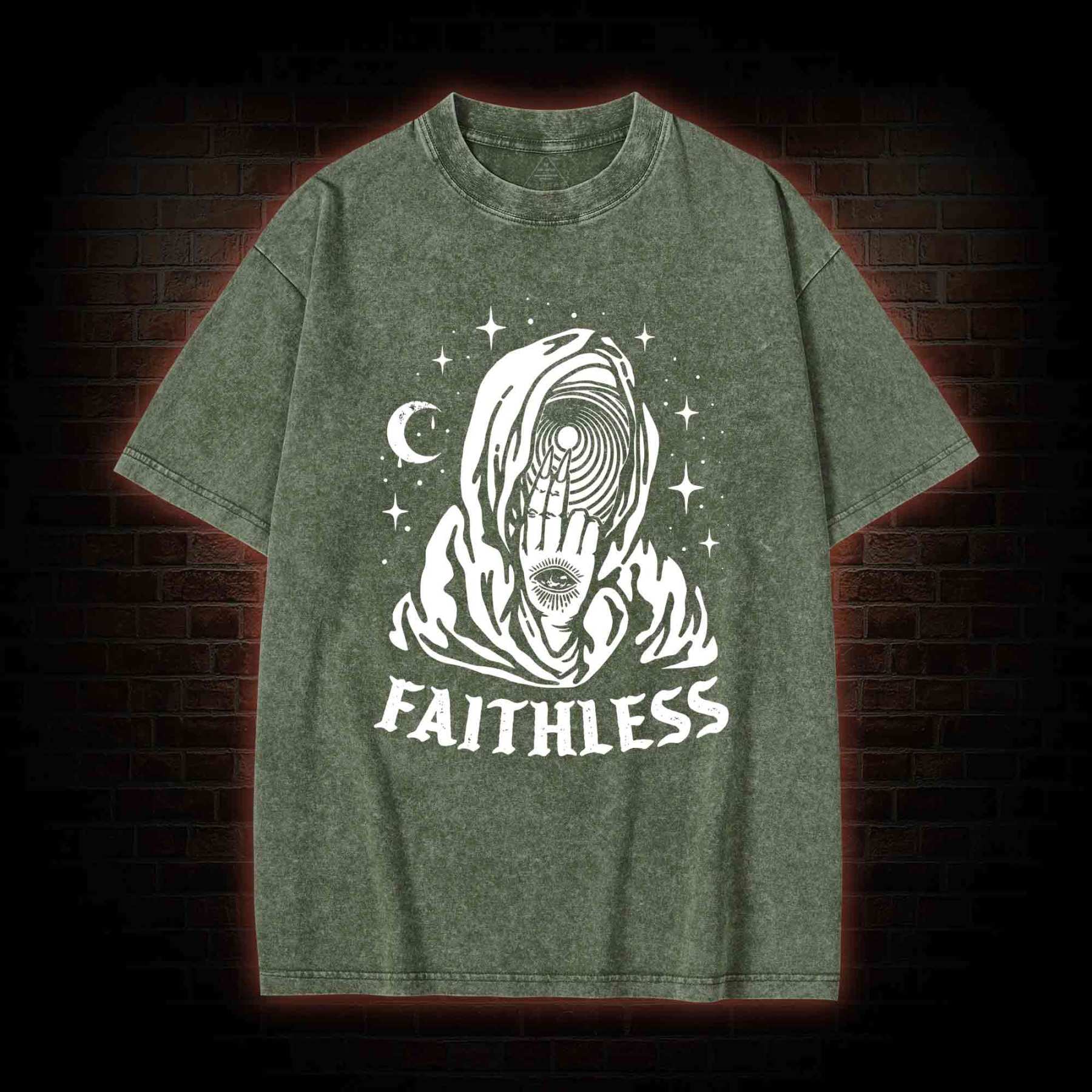 Faithless Washed T-shirt