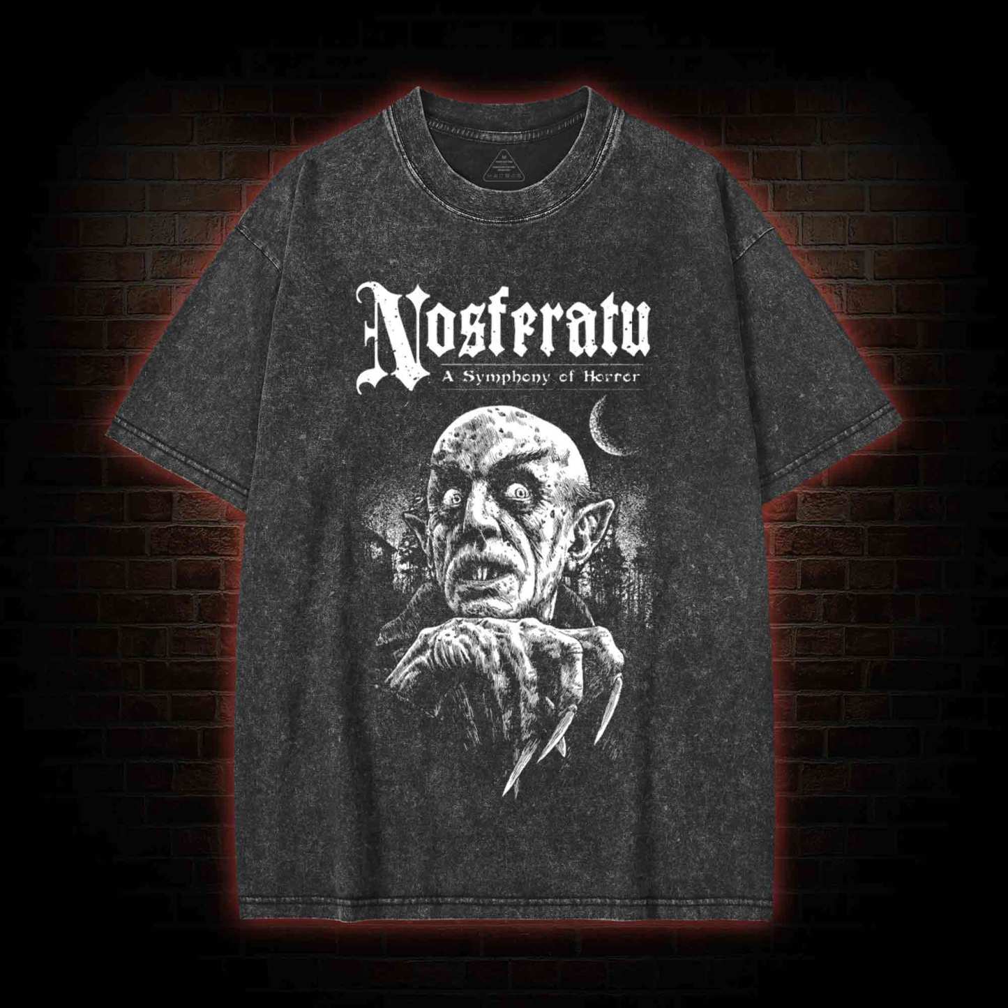 Nosferatu: A Symphony of Horror Washed T-shirt